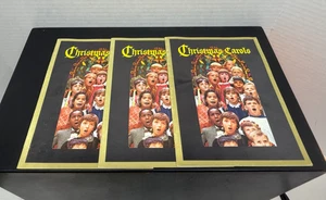 Group of 3 Vintage Christmas Carol Booklets Columbus OH Kinder Key Nationwide - Picture 1 of 8