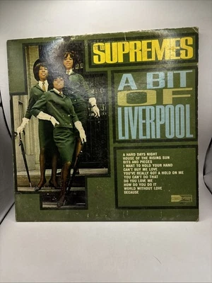 The Supremes A Bit of Liverpool Vinyl LP  1964 Rock/Pop G/VG  MT-623 MOTOWN Foto 1 de 4
