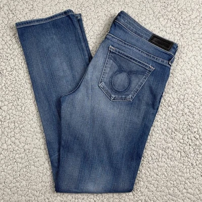 Pantalones de mezclilla Big Star Liv corte bota para mujer 29R lavado oscuro colección vintage Foto 1 de 4