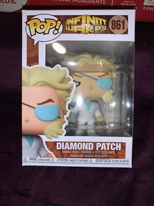 FUNKO POP MARVEL DIAMOND PATCH  #861, W protective case, NIB INFINITY WARPS - Picture 1 of 4