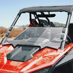 Heavy Duty UTV Half Windshield for Polaris RZR PRO XP/4 RZR PRO R/4  2020-2024 - Picture 1 of 9