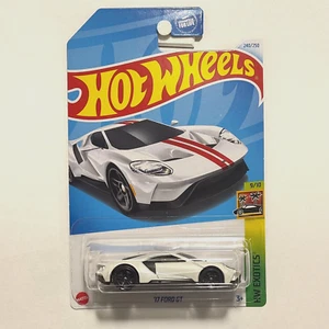 Hot Wheels - '17 Ford GT - White - HW Exotics - 240/250 of 2024 Cars - Picture 1 of 1