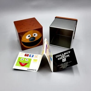 Muppets Rowlf Small Storage Container Cubeez Cube Hallmark Square Metal Tin 3" - Picture 1 of 6
