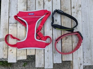 Ancol dog harness and Ezydog collar set - Picture 1 of 7