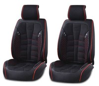 Coprisedili rivestimenti per AUDI a6 NERO-ROSSO v2425205 SEDILI ANTERIORI