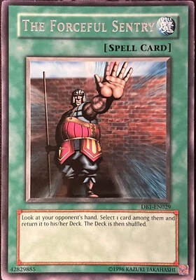 The Forceful Sentry DB1-EN029 Unlimited Rare LP - Image 1 of 3