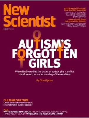 New Scientist Weekly Magazine Issue 3537  Apr 5, 2025/ AUTISM FORGOTTEN GIRLS - Image 1 of 3