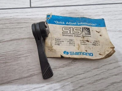 Vintage Shimano 105 Road Bicycle Shifter Lever 7 Speed Braze-On NOS - Image 1 of 4