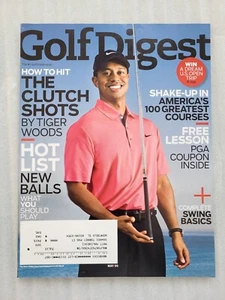 May 2009 Golf Digest How To Hit The Clutch Shots by Tiger Woods - Picture 1 of 3