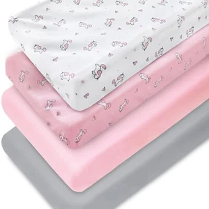 Diaper Changing Pad Cover Changing Table Cover for 32''x16" Changing Table Pads - Picture 1 of 6