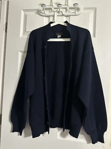 Mark Shale Mens Cardigan L Wool - Picture 1 of 5