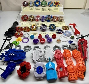 Large Lot Beyblade Burst Rise Hasbro Battle Anime Japan Toy Launchers - Picture 1 of 9
