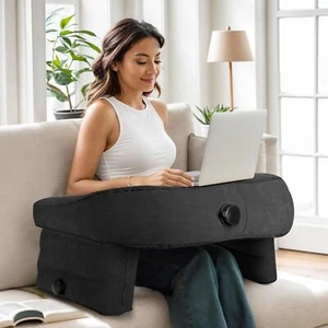 Reading Pillow for Gaming Memory Foam Gaming Pillow Bed for Lap Hight Adjustable - Picture 1 of 11