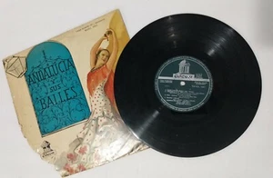 Vintage Flamenco ANDALUSIEN Y SUS BAILES Odeon Barcelona Spanien 33upm Schallplatte - Bild 1 von 7