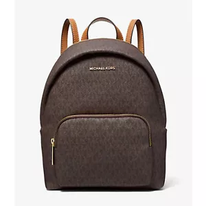 MICHAEL KORS ERIN LARGE BACKPACK (BRN/ACORN) 30F1GERB2B-252 - Picture 1 of 10