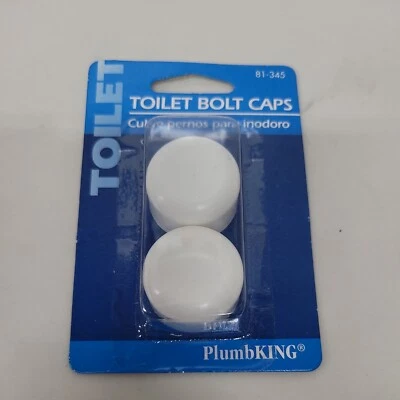 Perno de inodoro vintage Plumb King BAÑO TAPAS BLANCAS 81-345. Foto 1 de 4