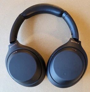 Auriculares inalámbricos Sony WH-1000XM4/B con cancelación de ruido sobre la oreja negros #BLK77 - Imagen 1 de 9