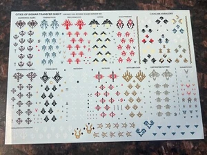 Warhammer AoS Città di Sigmar Foglio di Trasferimento - Foto 1 di 1