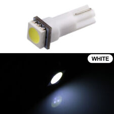 10 Stück weiße T5 LED helle 5050 SMD Tacho Umbau Knopf Beleuchtung weiß