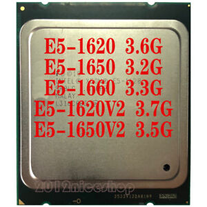 Intel Xeon E5-1620 E5-1650 E5-1660 E5-1620V2 E5-1650V2 CPU Processor