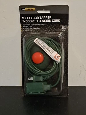 Pro Essentials 9 Ft Floor Tapper Indoor Extension Cord - Image 1 of 2