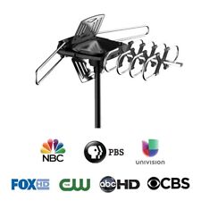 ONN ONA18CH901 HD Outdoor Antenna with 150-Mile Range + Included Pole
