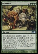 * mrm * FR/vf 4x invasion magic mtg-overrun m10+