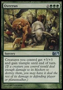 *MRM* FR/VF 4x Envahissement - Overrun MTG Magic M10+ - Picture 1 of 1