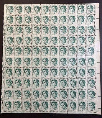 US #1857 17c Rachel Carson Full Sheet of 100.  MNH VF+ (CV $53)  - Image 1 of 4