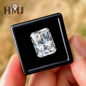 Radiant Cut White D Grade Loose Moissanite 0,2-10ct VVS1 GRA Certified - Bild 1 von 21