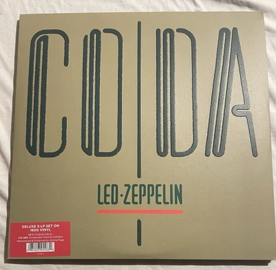 Coda [Remastered] [Deluxe Edition] 3 x LP by Led Zeppelin (Record, 2015) 180g  - Image 1 of 4