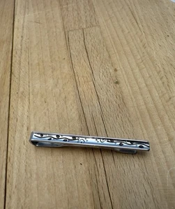 Silver Tie Clip G Star Ivy Design  - Picture 1 of 2