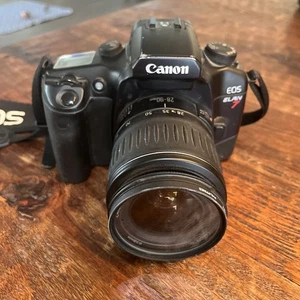 Canon EOS Elan 7E Camera w/ Canon 28-90 mm EF Zoom Lens. Film - Picture 1 of 12