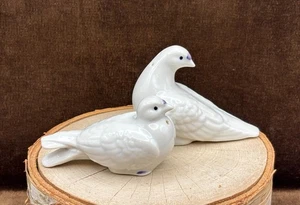 Vintage DOVE Salt & Pepper Shakers Set Porcelain Made in Japan Mid-Century - Picture 1 of 18