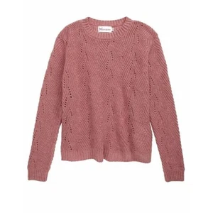 Suéter Algodón Emporium Niñas Punto Onda Cuello Redondo en Rosa Polvoriento Grande Precio de venta sugerido por el fabricante $36 - Imagen 1 de 3