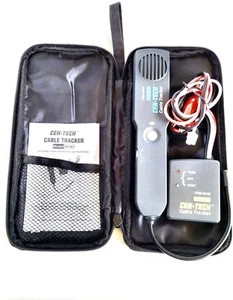 Cen Tech Cable Tracker Sender Receiver Model #94181 in Case w Instructions Used - Picture 1 of 3