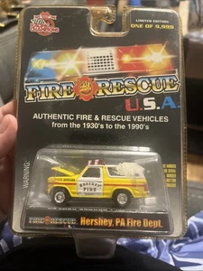 Coche de rescate del Departamento de Bomberos de Pensilvania Ford Bronco Hershey 1980 Racing Champions #19 - Imagen 1 de 4