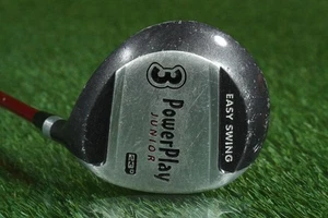 POWER PLAY JUNIOR 3 WOOD 33" EASY SWING POWER BLASTER JUNIOR FLEX RH 23° ~ LOOK! - Picture 1 of 10