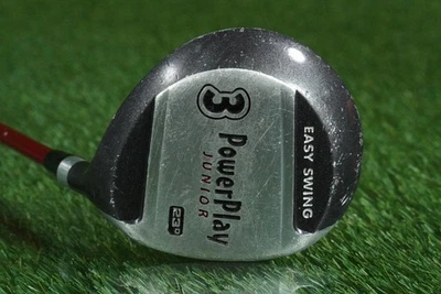 POWER PLAY JUNIOR 3 WOOD 33" EASY SWING POWER BLASTER JUNIOR FLEX RH 23° ~ LOOK! - Image 1 of 4