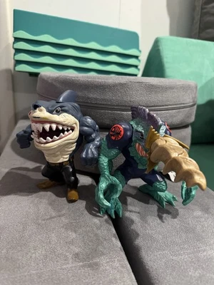 De colección Street Sharks SLASH KILLER DRILL & Ripster Original 1995 Mattel  Foto 1 de 4