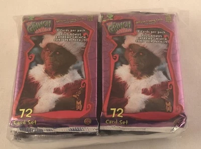 Lot of 24 Packs 2000 Dynamic Forces How The Grinch Stole Christmas Movie Cards - Image 1 of 4