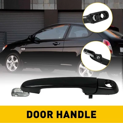 Manija de puerta exterior delantera izquierda apta para Hyundai Accent 2006 2007 2008 2009 2010 11 Foto 1 de 4