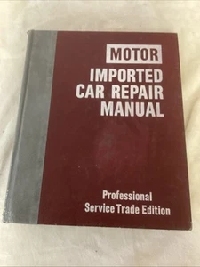 Motor Imported Car Repair Manual 7th Edition 1st Printing 1979-85 - Picture 1 of 7