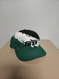 MITCHELL & NESS SNAPBACK CAP, MÜTZE NEW YORK JETS SPLASH VINTAGE NFL EINMAL GETRAGEN! - Bild 1 von 9