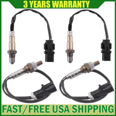 Sensor de oxígeno aguas arriba + aguas abajo 4 piezas para Ford F-250 F-350 Super Duty 2011 6,2 L Foto 1 de 4