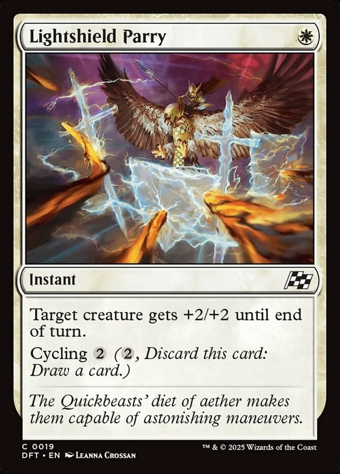 x1 Lightshield Parry - Aetherdrift - NM - MTG - Image 1 of 1