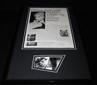 Eva Gabor Signed Framed 1965 Masterpiece Pipe Tobacco Advertising Display Jsa