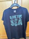 Child?s T-shirt With Save The Sea Logo In 11-12 Years