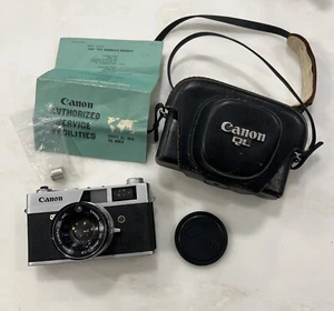 Canon Canonet QL19 Vintage 35mm Film Camera 45mm f/1.9 used / ungetestet for parts - Bild 1 von 17