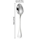 304 Stainless Steel Flavoring Spoon Coffee Dessert Spoon Ice Cream Spoon Gift Sg
